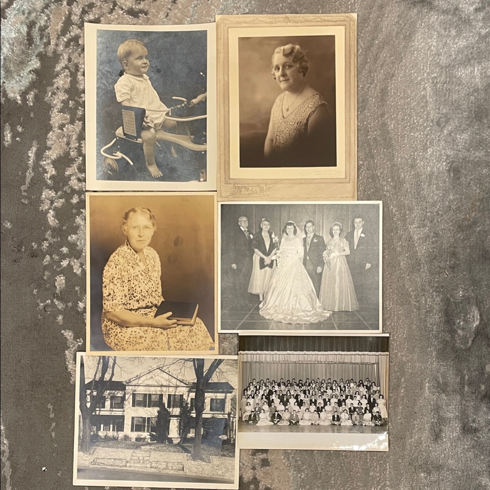 Vintage Black and White Photograph Collection